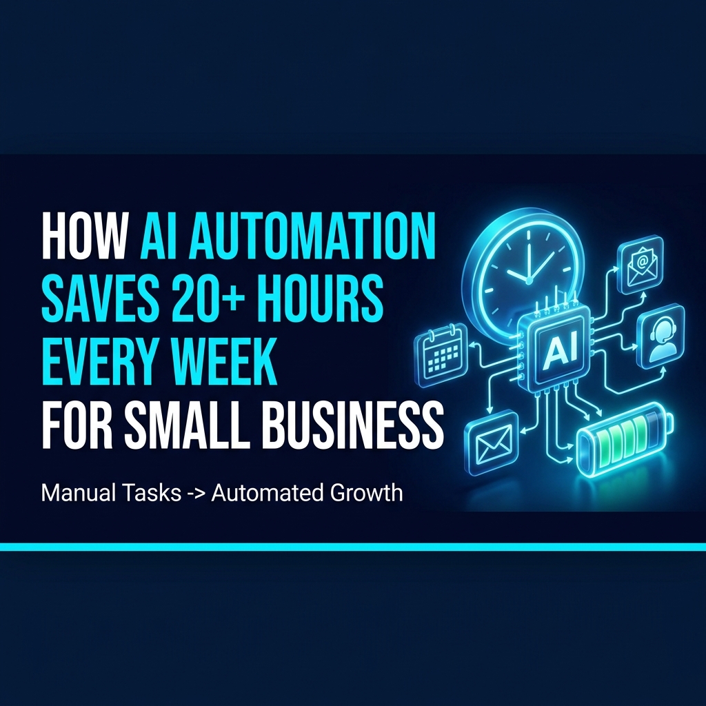 How AI Automation Saves Small Businesses 20+ Hours Every Week (2026 Guide)